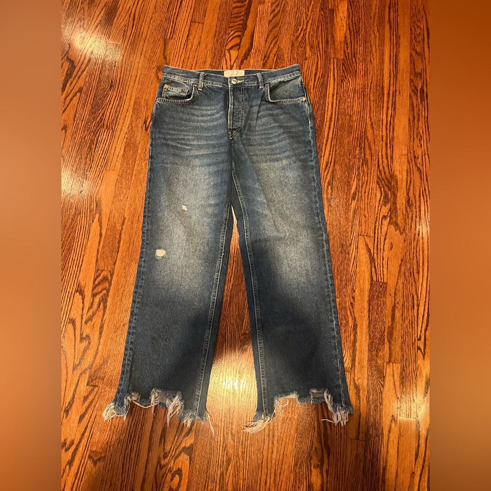 We The Free Maggie Mid-Rise Straight Leg Jeans size 27